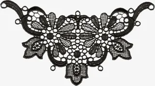 复古花纹素材手绘免抠