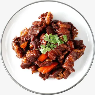 红烧牛肉免扣素材免抠