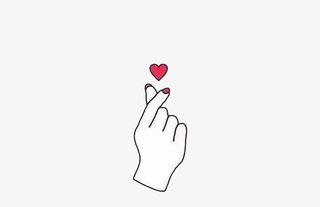 手比爱心免抠