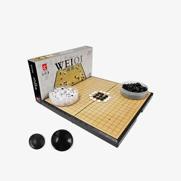 围棋套装先行者磁性折叠棋盘五子免抠