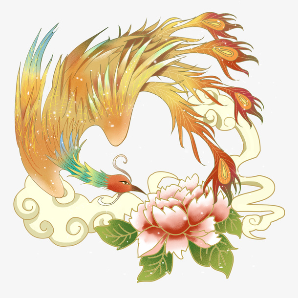 凤凰古典国朝免抠