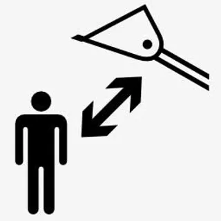 象形图保持安全距离从提高了加载免抠