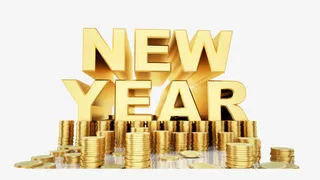 2017新年海报素材祝贺免抠