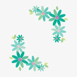 日系清晰边框免抠