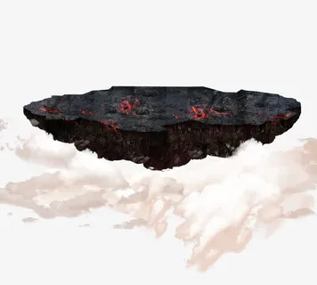 岩浆云装饰免抠