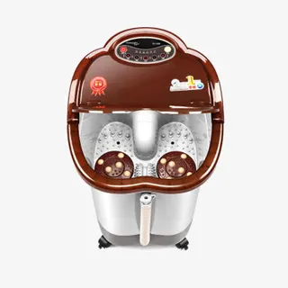 电动按摩加热泡脚盆深桶足浴器免抠