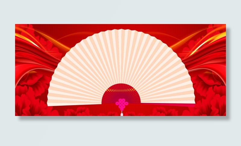 红色年终大会尾牙宴banner高清