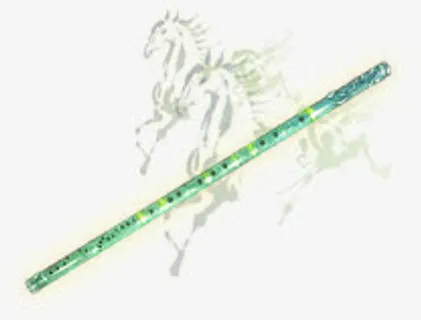 手绘中国风箫免抠