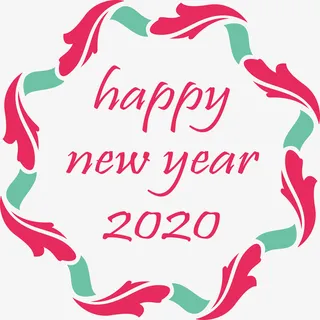 新年彩色元素免抠