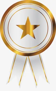 五星奖章免抠