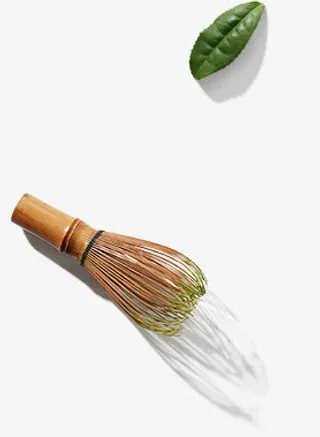 手绘清新抹茶绿叶免抠