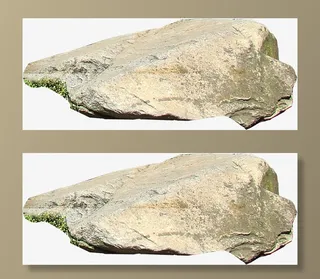 岩石石头美景风光免抠