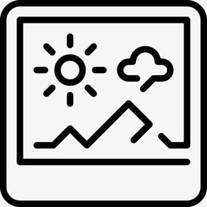 山水画图标免抠