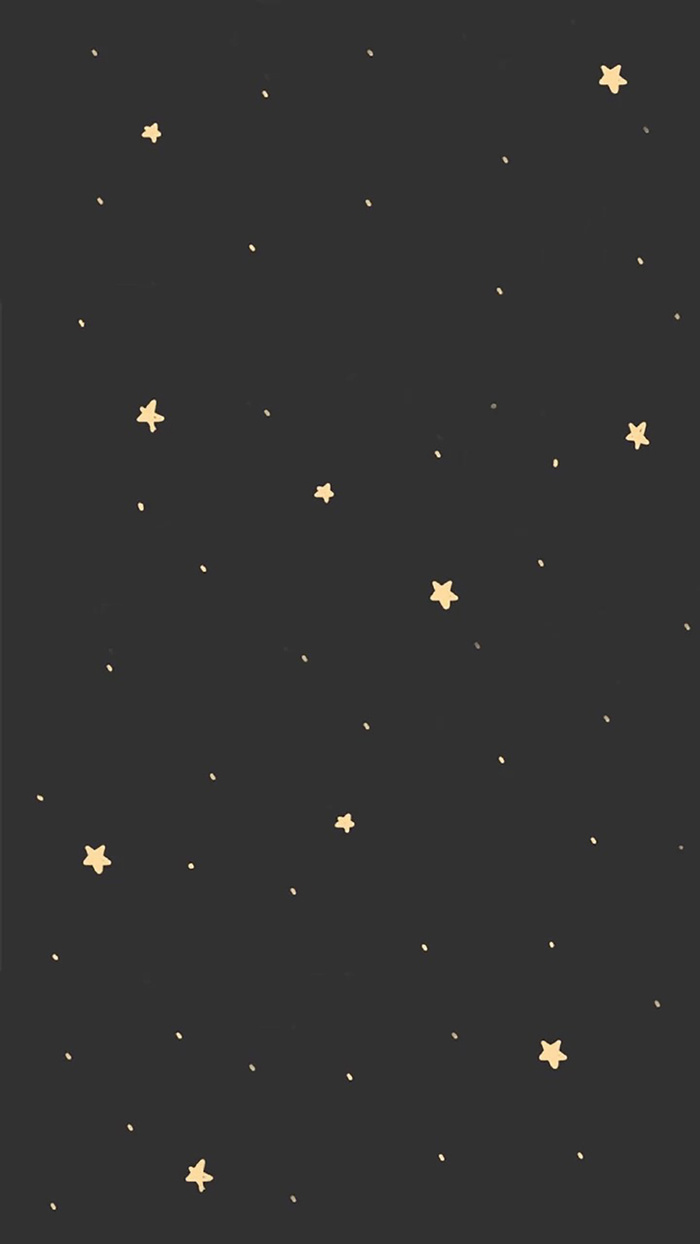 简约手绘童趣星星灰色背景H5背景高清