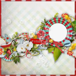 边框剪影手绘相框素材免抠