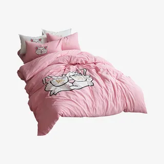 男女孩床上用品四件套免抠