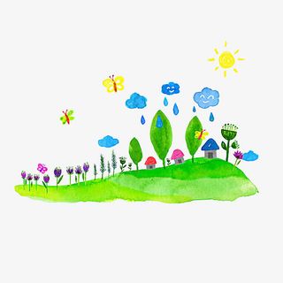 美丽的风景免抠