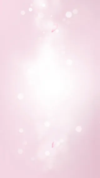 粉色花瓣H5背景高清