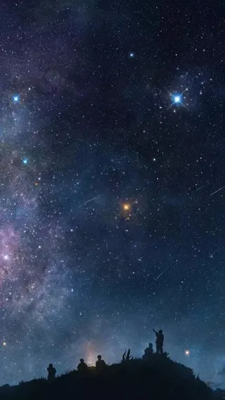 星空唯美高清拍菜鸟图库免抠