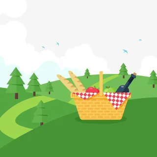 卡通促销推广主图背景免费下载