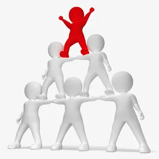 有质感的3D白色小人免抠