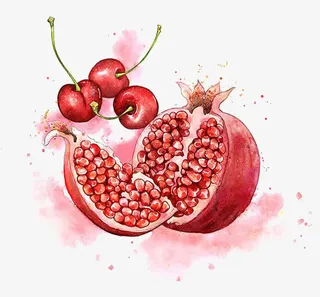 红石榴免抠