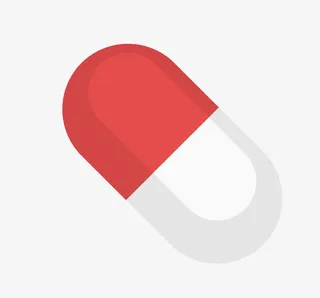 矢量胶囊素材免抠