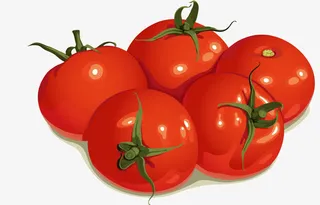 卡通西红柿素材免抠