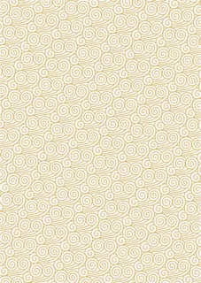 黄色祥云底纹免抠