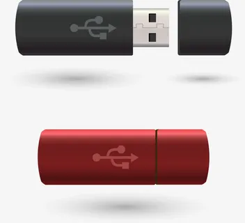 矢量U盘免抠