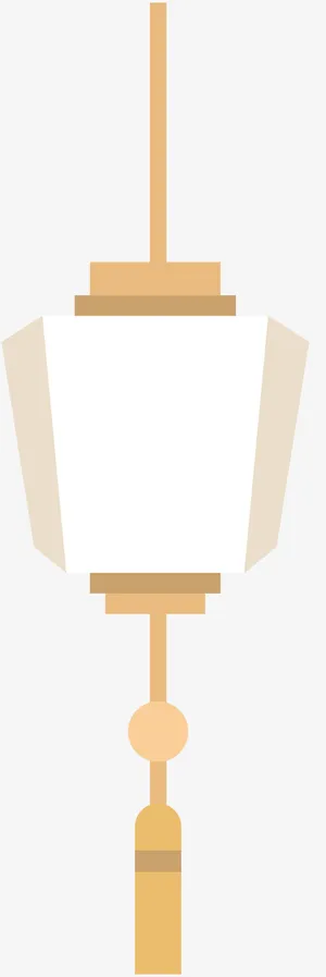 新春悬挂装饰灯笼素材免抠