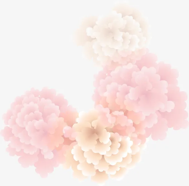 矢量装饰花朵免抠