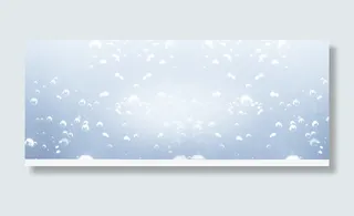 蓝色水中气泡海报背景免抠