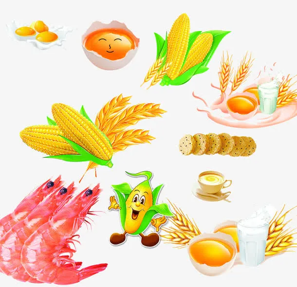 卡通农作物免抠