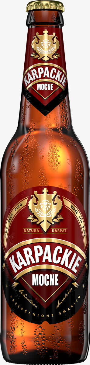 棕色的啤酒瓶免抠