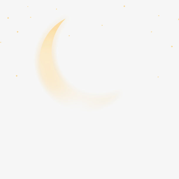 矢量一轮弯月免抠