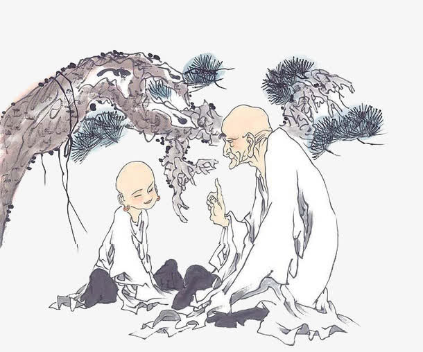 水墨中国画人物篇免抠