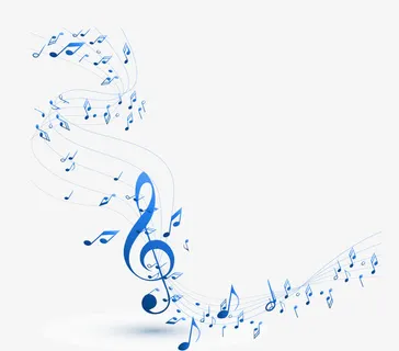 矢量手绘音乐免抠