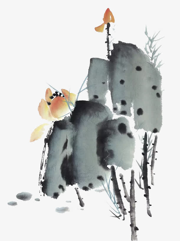 中国画素材免抠