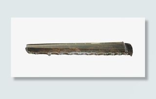 花边古风古琴大图免抠