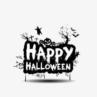 万圣节标志logo免抠