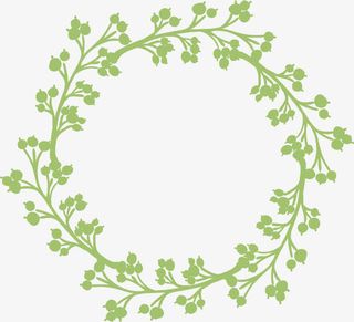 花环花边手绘边框免抠