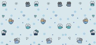 蛋糕底纹卡通可爱甜品背景高清