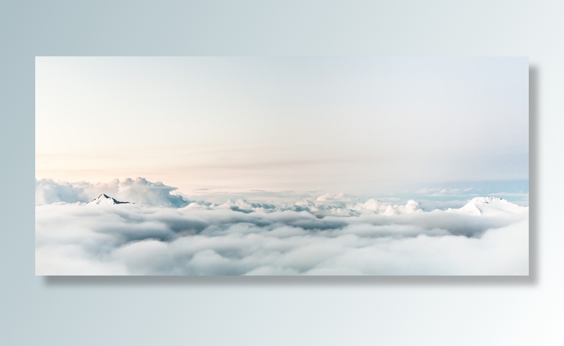 唯美白色天空海报背景高清摄影风景背景