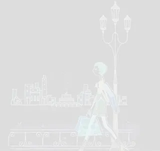 购物女人海报背景七夕情人节