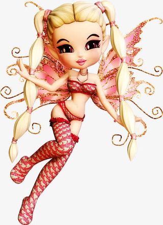 手绘女孩图片欧美人物卡通免抠