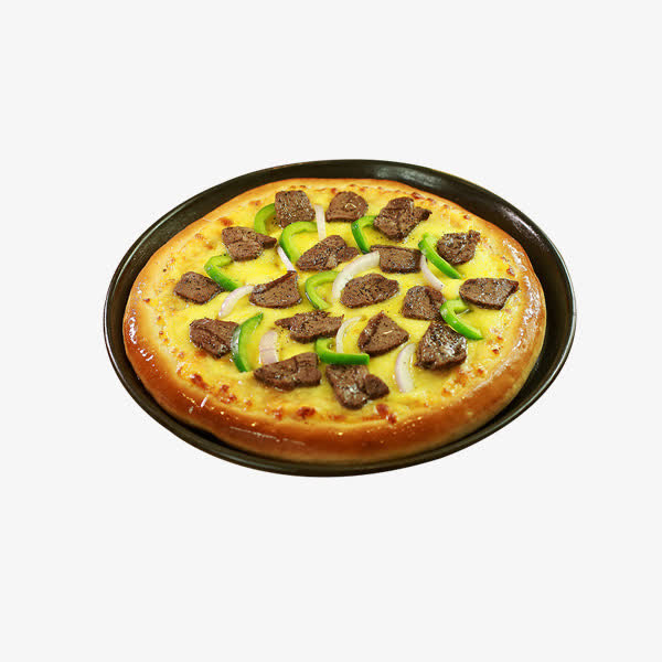 牛肉青椒披萨免抠