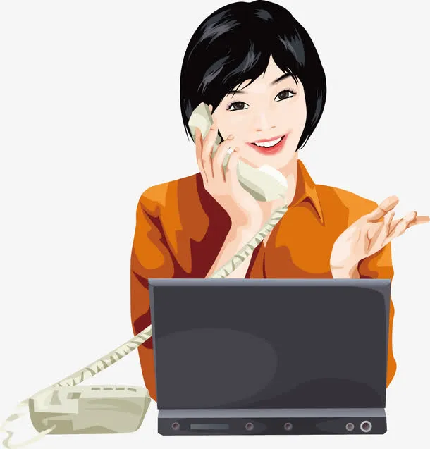 客服png元素免抠