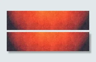 商务简约风格banner设计