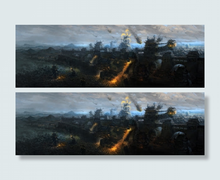 2d原创插画宽屏免抠